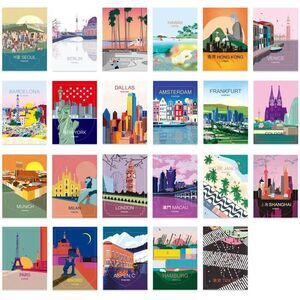RIMOWA City Stickers - Factory Set 1 of (23) - Brand New